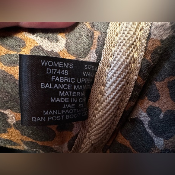 Dingo Lad SZ 6.5 Rust Fringe with Star Medal Boot. NWT - Picture 9 of 9